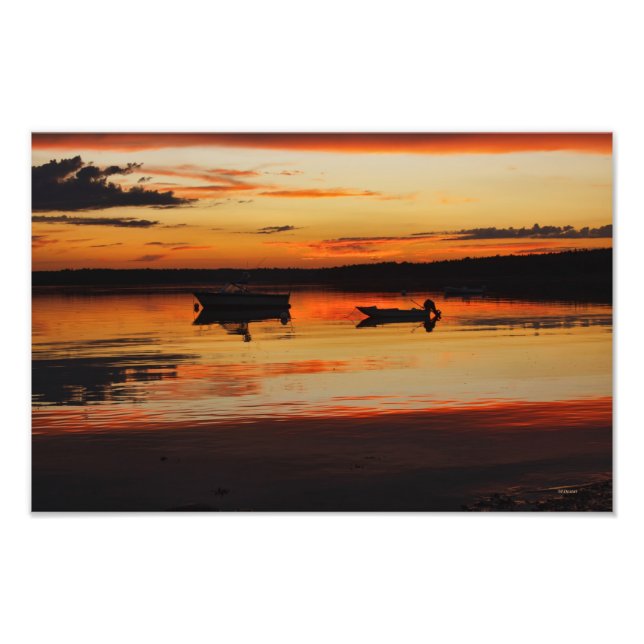 Maine Sunset Foto (Vorne)