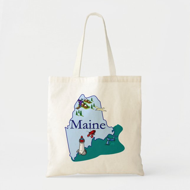 Maine-Taschen-Tasche Tragetasche (Vorne)