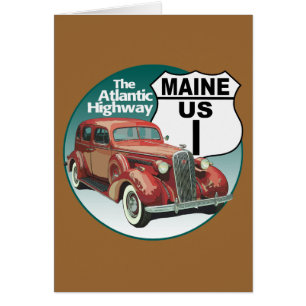 Maine US Route 1 - Atlantische Autobahn