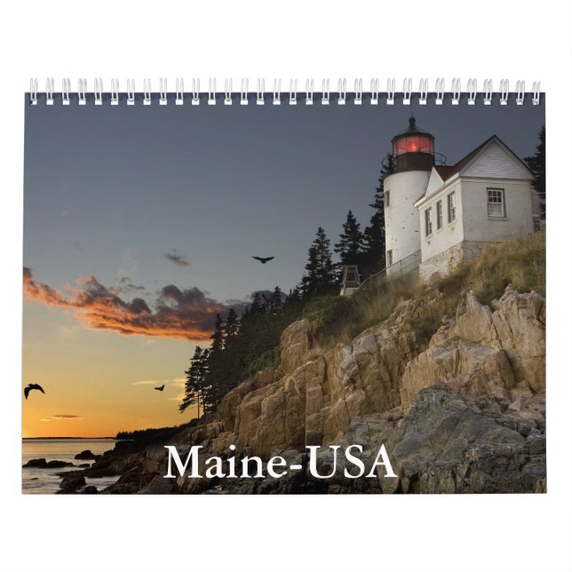 Maine-USA-Kalender Kalender (Titelbild)