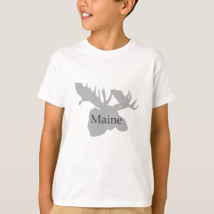 Maine-USA-Logo (Elche) T-Shirt