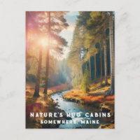 *~* Maine Wald Stream Urlaub AP49