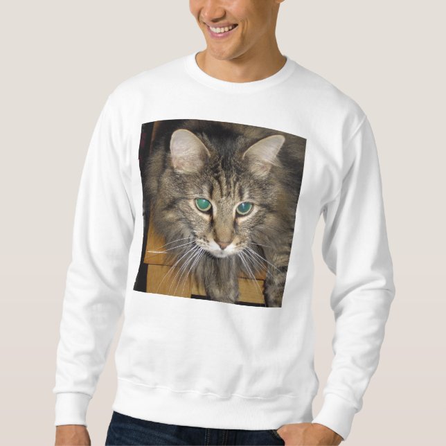 Maine-Waschbär Sweatshirt (Vorderseite)
