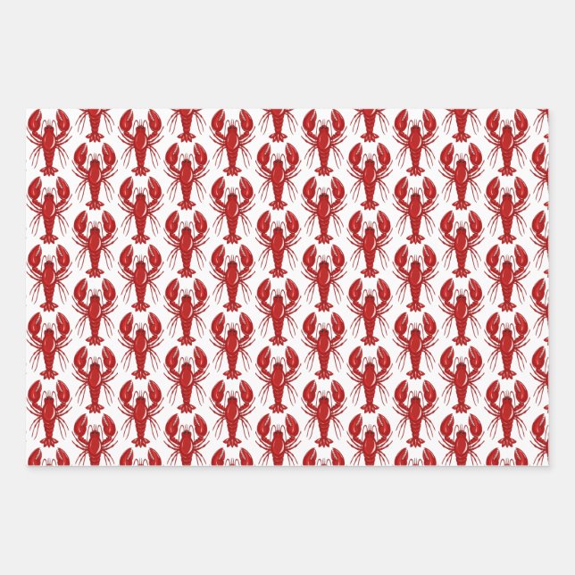 Maine Wildnis Geschenkpapier Set (Vorderseite)