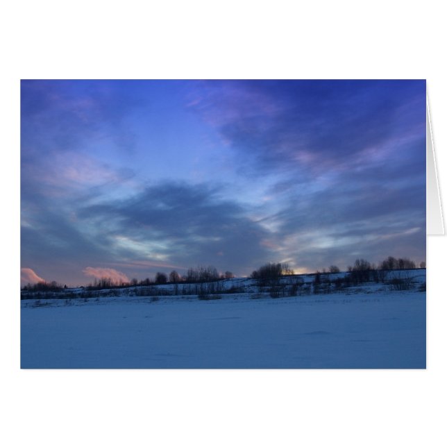 Maine Winter (Vorderseite (Horizontal))