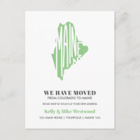 MAINE Wir haben neue Adresse Neue Zuhause verschob