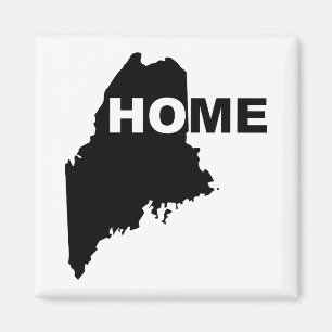 Maine Zuhause von Staat Kühlschrankmagnet weg Magnet