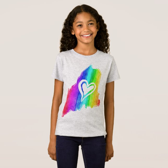 Mainebow <3 T-Shirt (Vorne ganz)