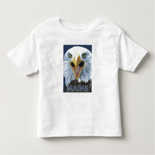 MaineEagle herauf nahes Kleinkind T-shirt