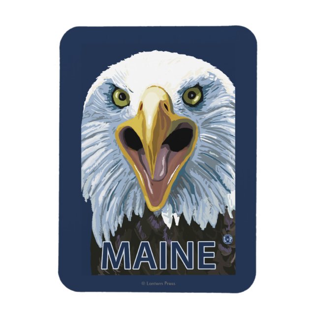MaineEagle Up Nah Magnet (Vertikal)
