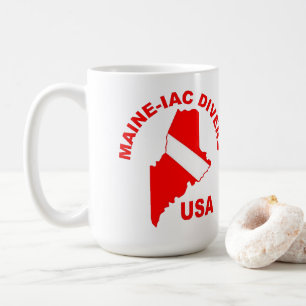 Maineiac Divers Classic Logo 15oz Tasse