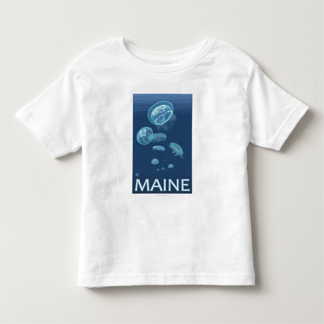 MaineJellyfish Szene Kleinkind T-shirt (Vorderseite)