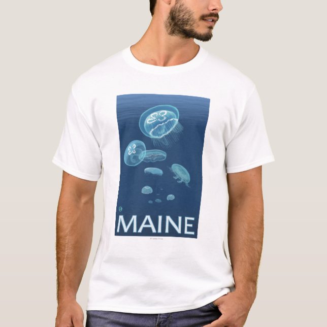 MaineJellyfish Szene T-Shirt (Vorderseite)