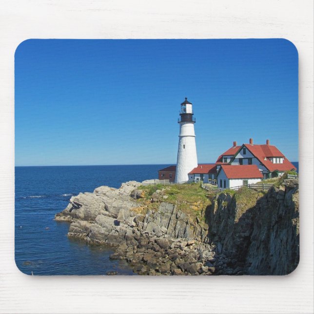 Maineküstenleuchtturm Mousepad (Vorne)
