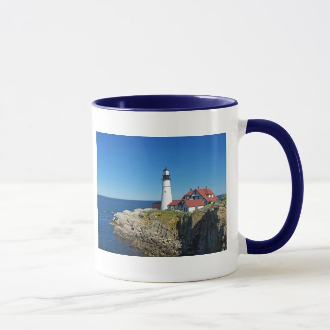 Maineküstenleuchtturm Tasse (Rechts)