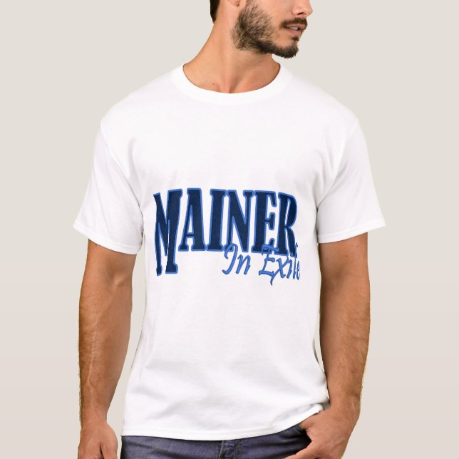 Mainer im Exil T-Shirt (Vorderseite)