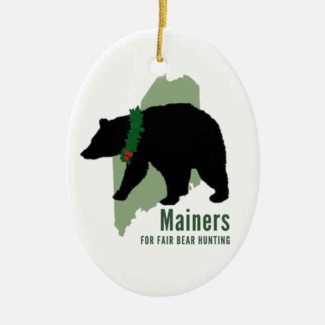 Mainers für angemessene keramik ornament (Vorne)