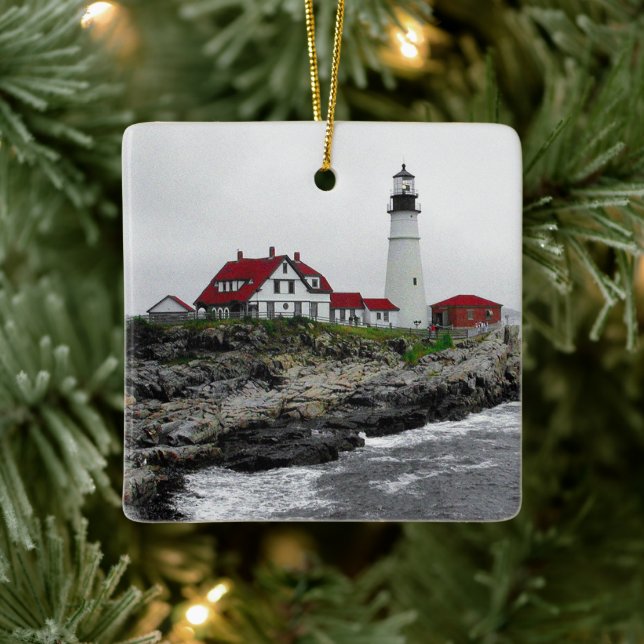 Maine's First Guardian Keramikornament (Baum)