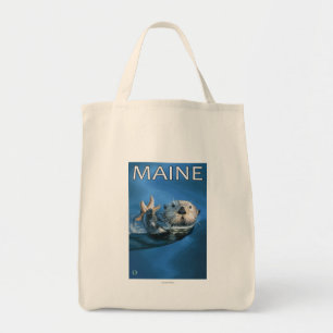 MaineSea Otter Scene Tragetasche