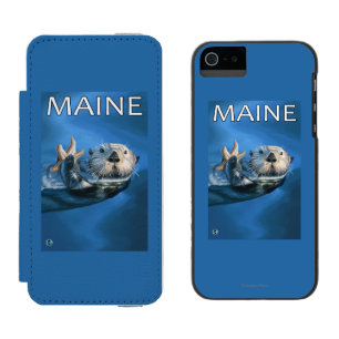 MaineSea Otter-Szene Incipio Watson™ iPhone 5 Geldbörsen Hülle