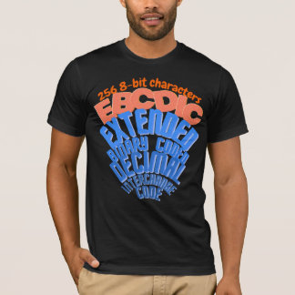 Mainframe-codierter Zeichensatz EBCDIC T-Shirt