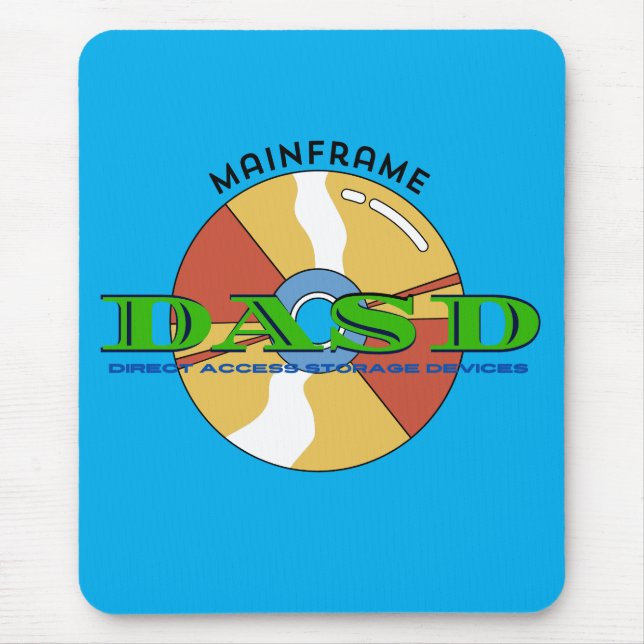 Mainframe Direct access storage devices (DASD) Mousepad (Vorne)