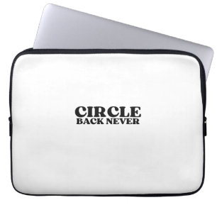 Mainframe-Isolierung   Circle Back Never Laptopschutzhülle