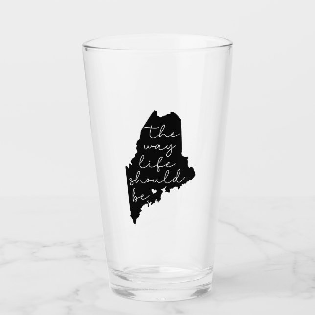 Mainglas Glas (Vorderseite)