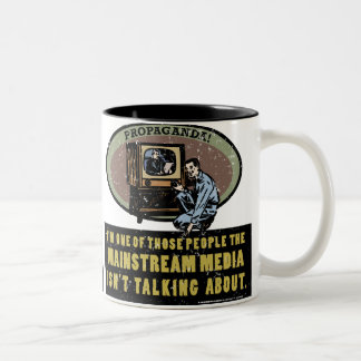 Mainstream-Medium-Tasse Zweifarbige Tasse