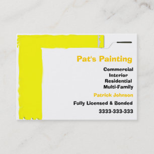 Mainting Services Business Cards Visitenkarte