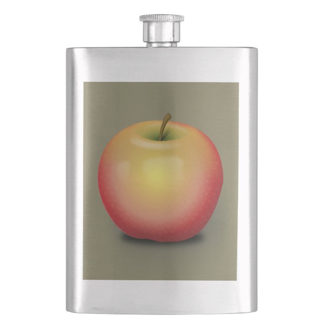Maintosh Apple Flachmann (Vorderseite)