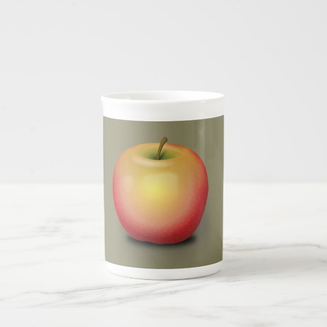Maintosh Apple Prozellantasse (Vorderseite)