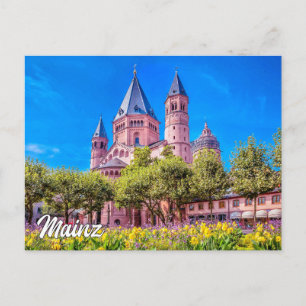Mainz, Deutschland Postkarte
