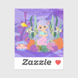 MAIRMAID IN DER OZEANISCHEN Wasserflasche Aufkleber