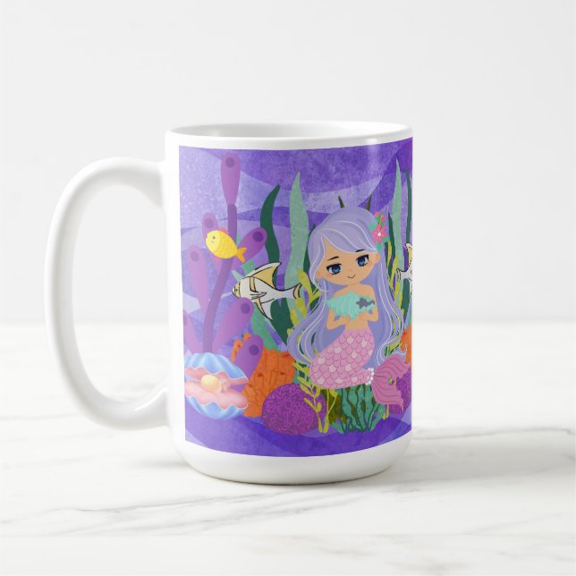 MAIRMAID IN DER OZEANISCHEN Wasserflasche Kaffeetasse (Links)