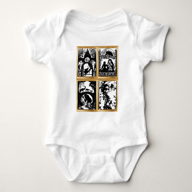 Mairy Tale Collection Baby Bodysuit Strampler (Vorderseite)
