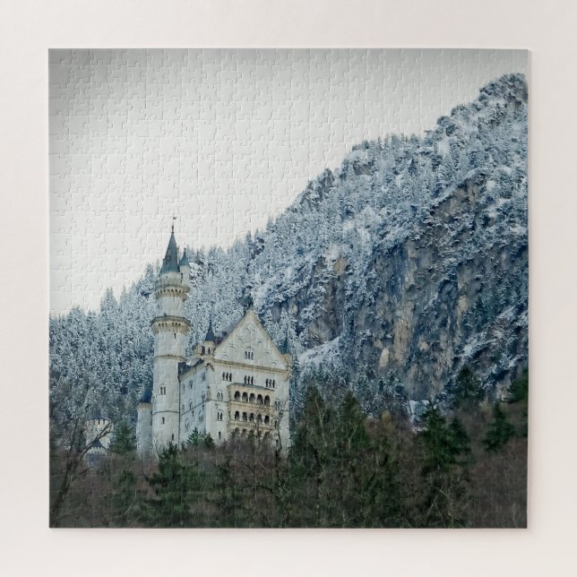 Mairy Tale Mountain Castle Deutschland- 20x20 - 67 Puzzle (Vertikal)