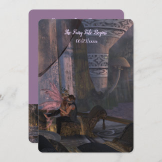 Mairy Tale Wedding - Save the Date flache Karte