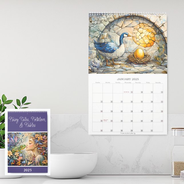Mairy Tales, Folklore und Fables 2026 Single Page Kalender (Von Creator hochgeladen)