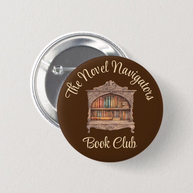 Mairytale Bibliothek Button (Vorne & Hinten)