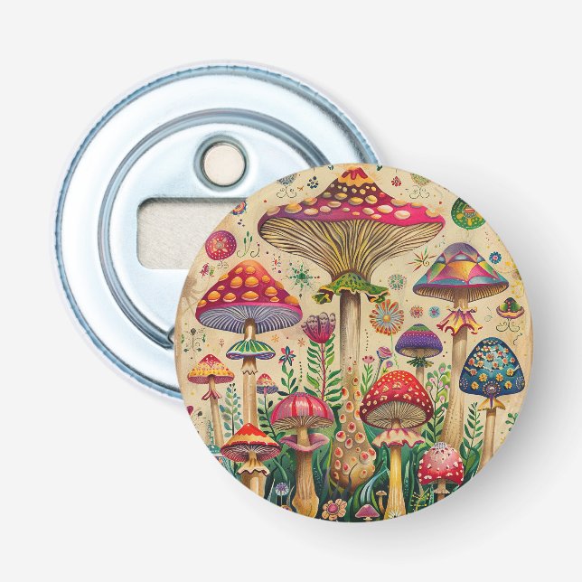 Mairytale Mushrooms Flaschenöffner (Vorderseite)