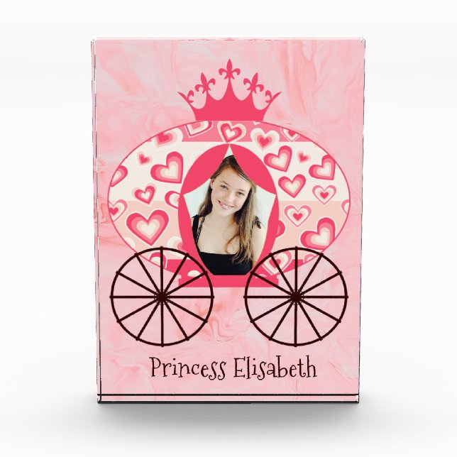 Mairytale Royal Princess Carriage Girl Fotoblock (Vorderseite)