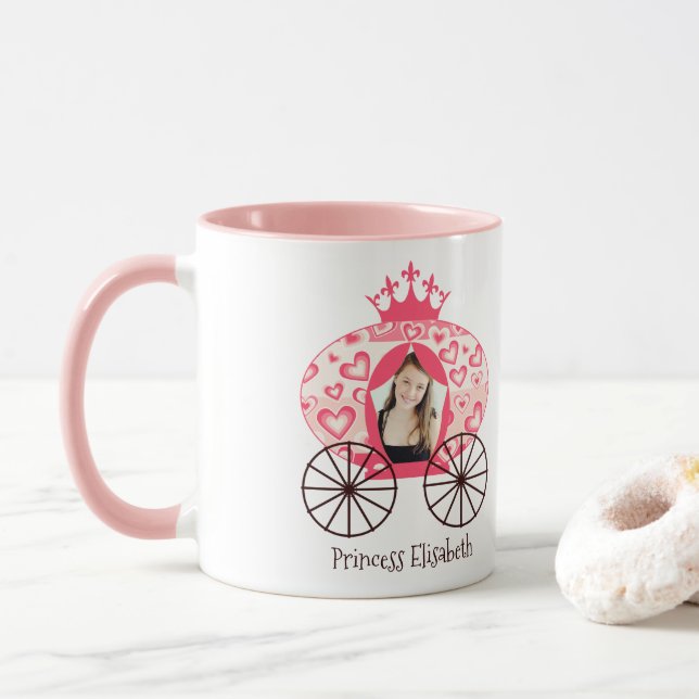 Mairytale Royal Princess Carriage Girl Tasse (Mit Donut)