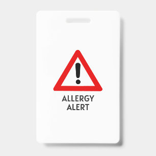 Mais-Allergie-Warnung Ausweis