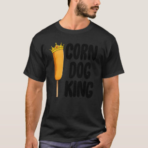 Mais Dog King Funny Fair Mais Hunde Feinschmecker T-Shirt