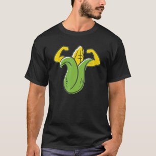 Mais Frucht Powerlifting Gewichtheben Fitnessstudi T-Shirt