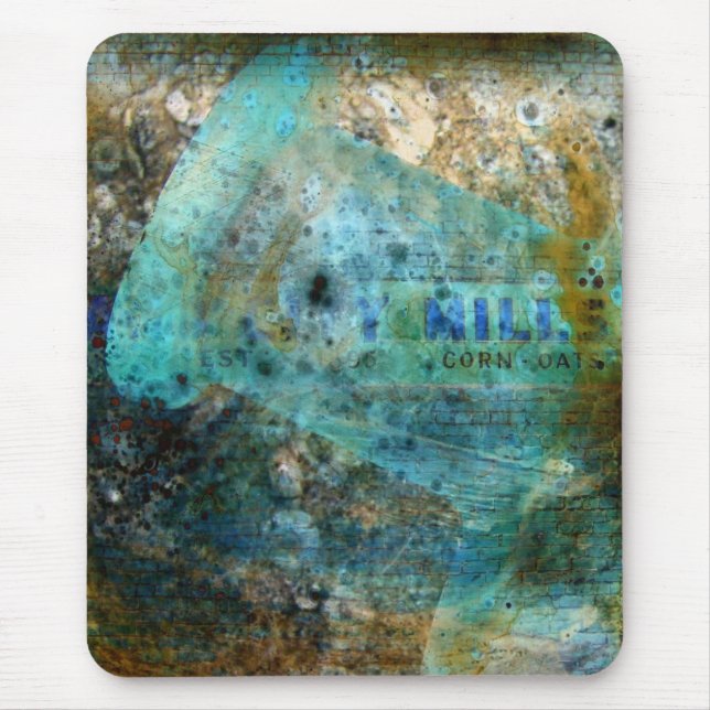 Mais-Hafer-Mühlen-Flasche Mousepad (Vorne)