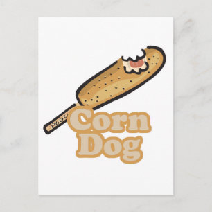 Mais-Hotdog Postkarte