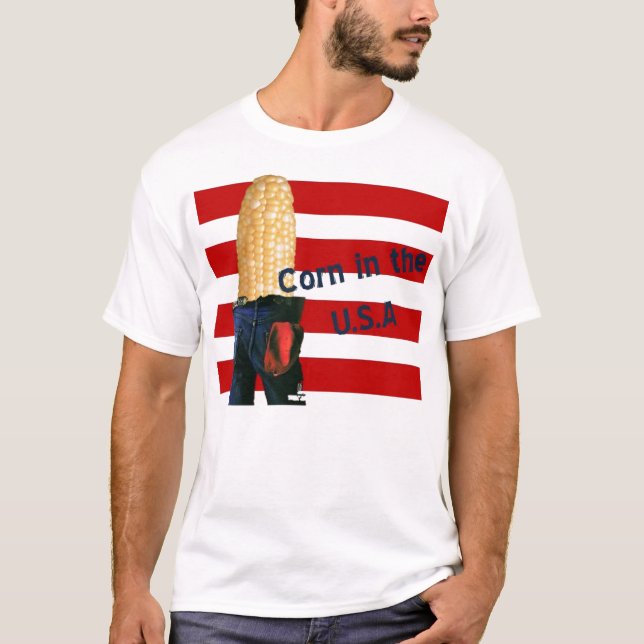Mais in den USA T-Shirt (Vorderseite)