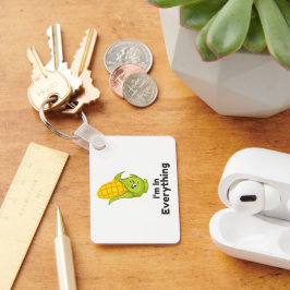 Mais ist in allem Allergiebewusstsein Schlüsselanhänger